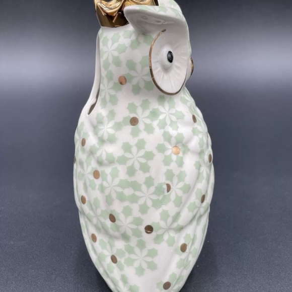 Anthropologie Owl Winterland Ceramic Vase - Picture 4 of 7